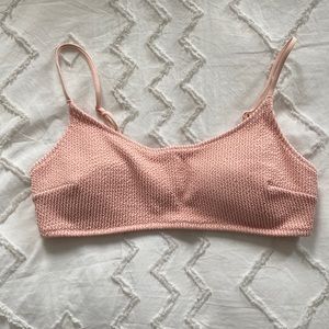 pink bikini top